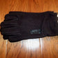 Black Half Finger Polar Fleece Gloves Tactical Shooters Rapdom Cold Weather XL