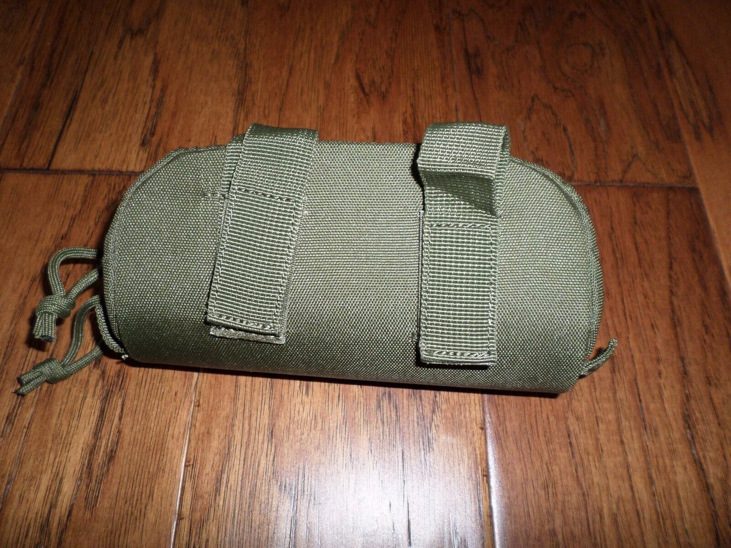 SUN GLASSES CAMERA CASE TACTICAL NYLON STRUCTURED DUAL ZIPPER OD GREEN