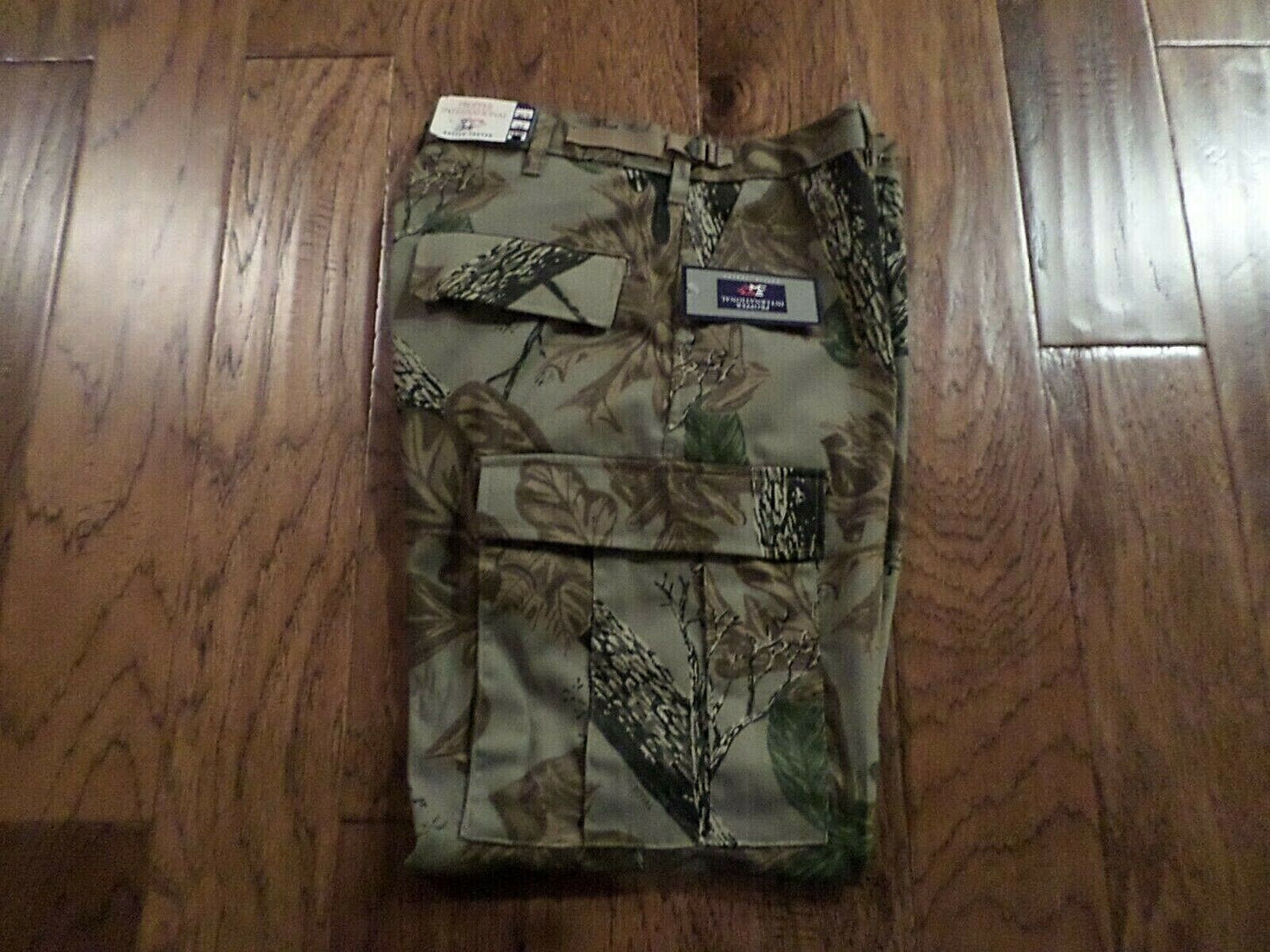 TOTAL CAMOUFLAGE HUNTING BDU PANTS 6 POCKET FATIGUE TROUSERS PROPPER