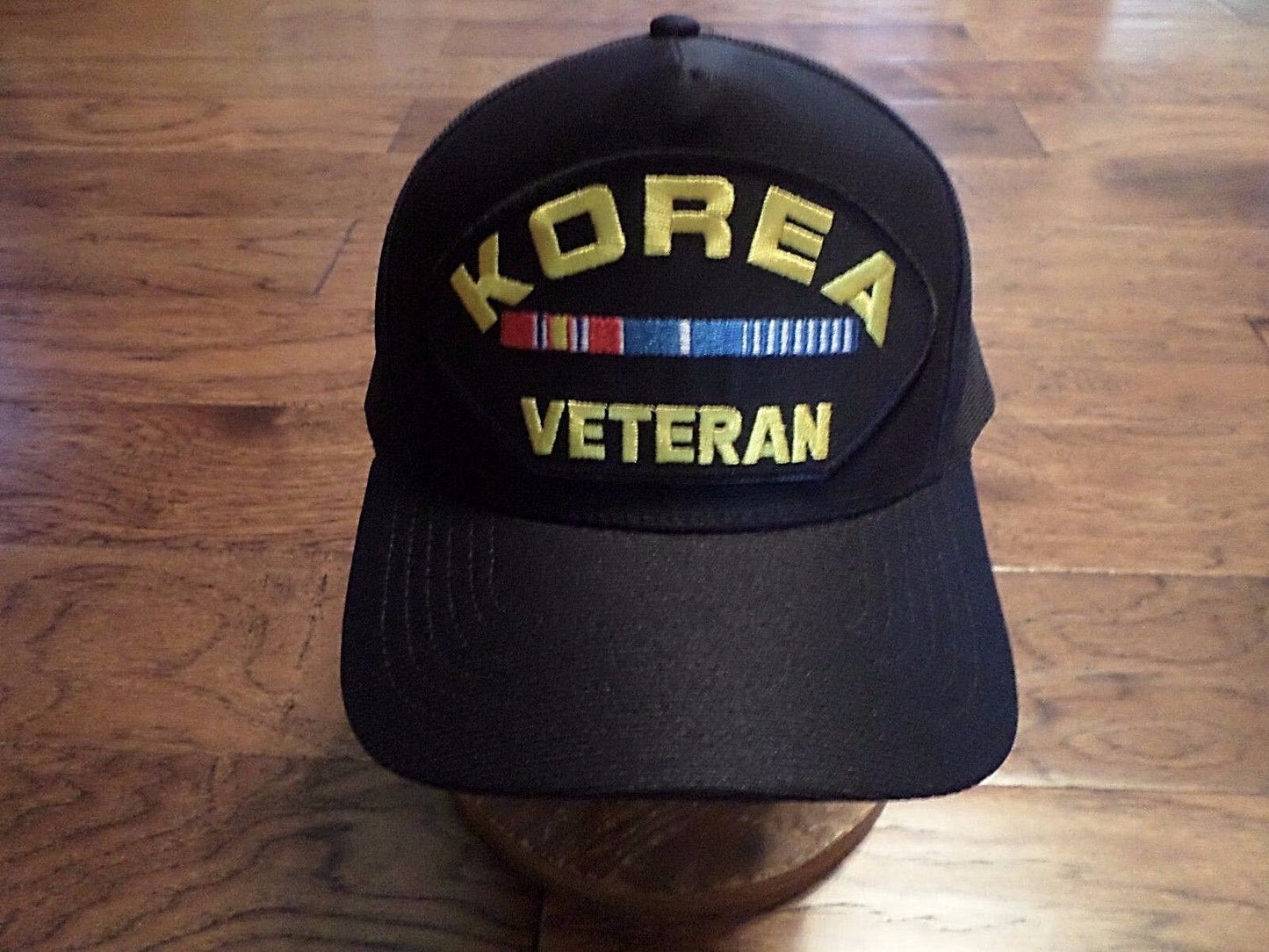 U.S MILITARY KOREA VETERAN HAT KOREAN VETERAN OFFICIAL BALL CAP U.S.A MADE