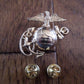 U.S MARINE CORPS EGA LAPEL HAT CAP PIN USMC EAGLE GLOBE & ANCHOR LEFT INSIGNIA