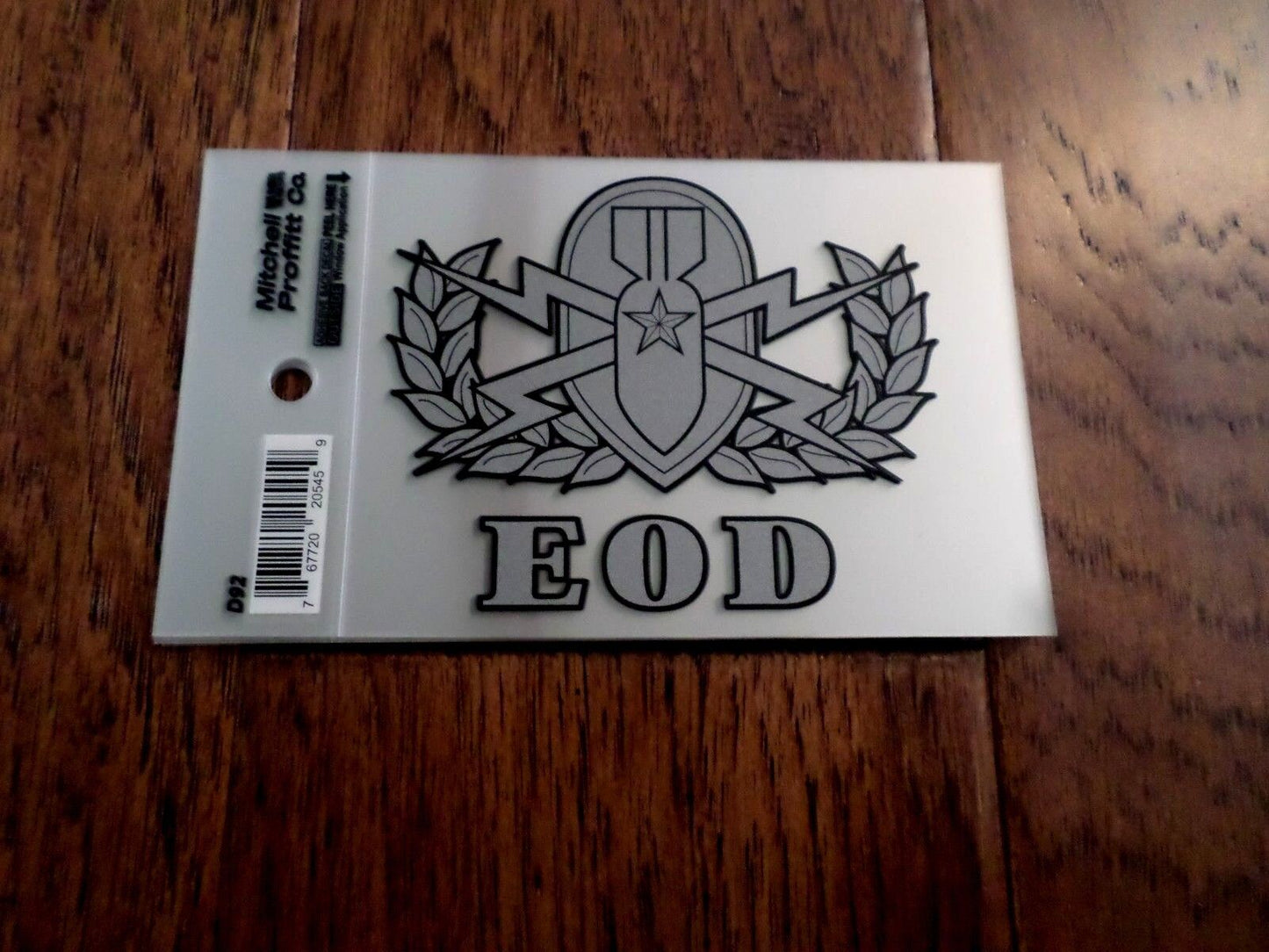 U.S ARMY EOD WINDOW DECAL STICKER EXPLOSIVE ORDNANCE DISPOSAL