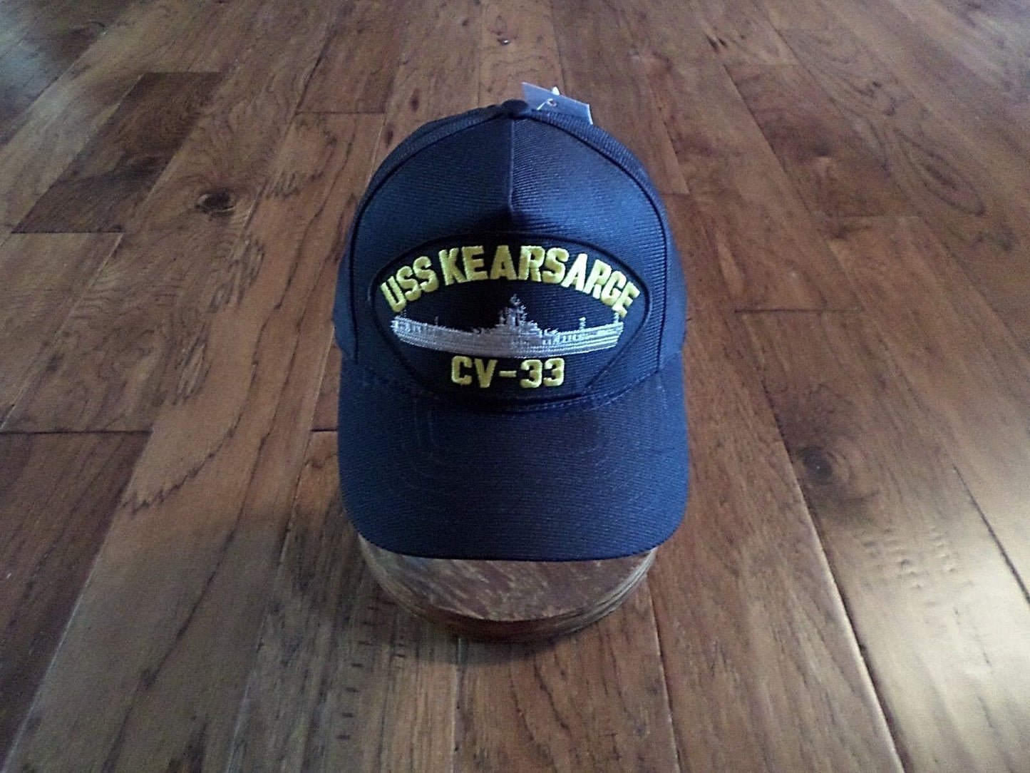 USS KEARSARGE CV-33 NAVY SHIP HAT U.S MILITARY OFFICIAL BALL CAP U.S.A MADE