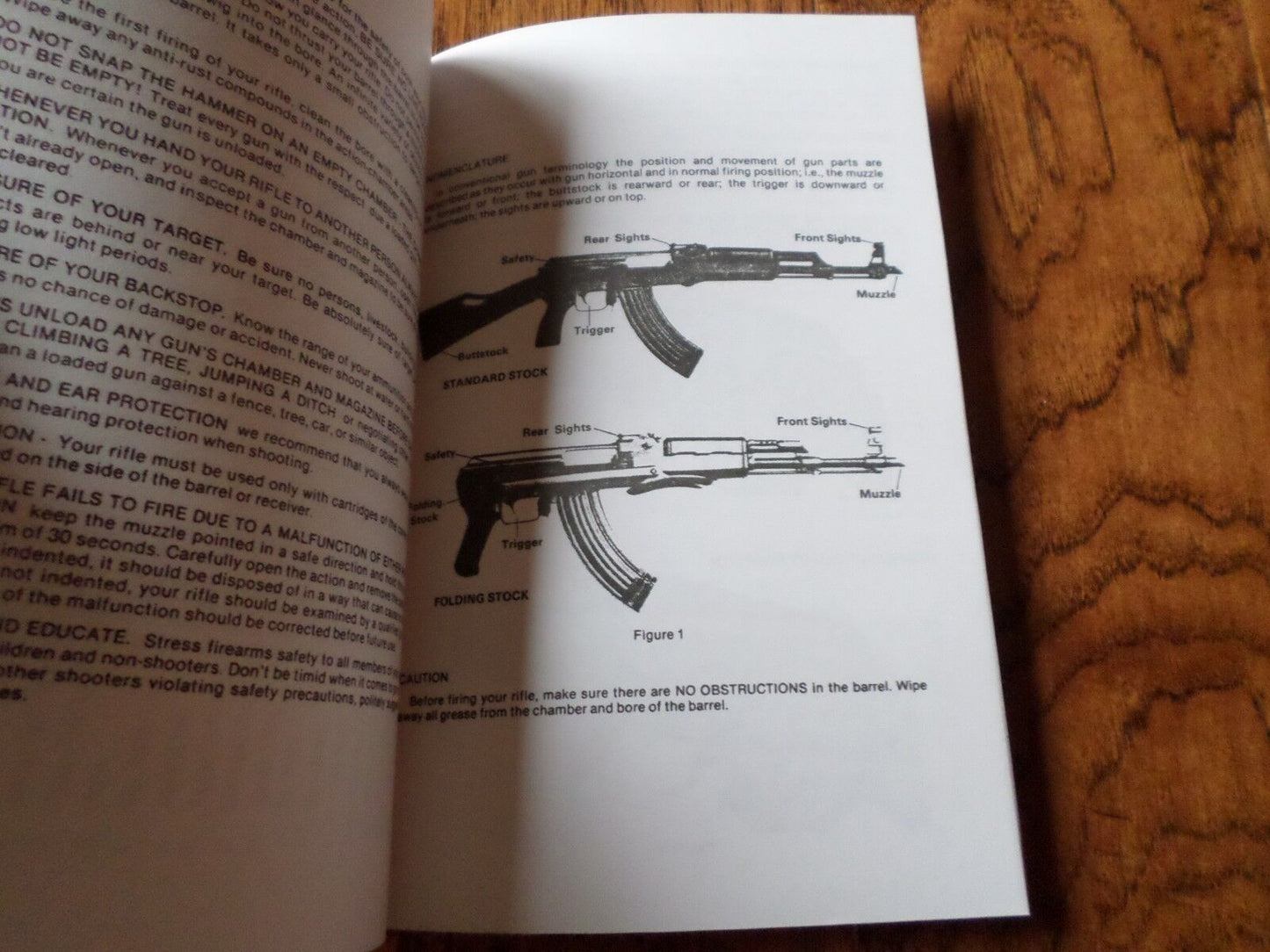 SKS AKS AK47 OWNERS BOOK OPERATING HANDBOOK ASSEMBLY AND MAINTENANCE