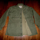 WWII U.S MILITARY M-43 FIELD JACKET M-1943 OD FATIGUE SIZE 46 LARGE REPRODUCTION