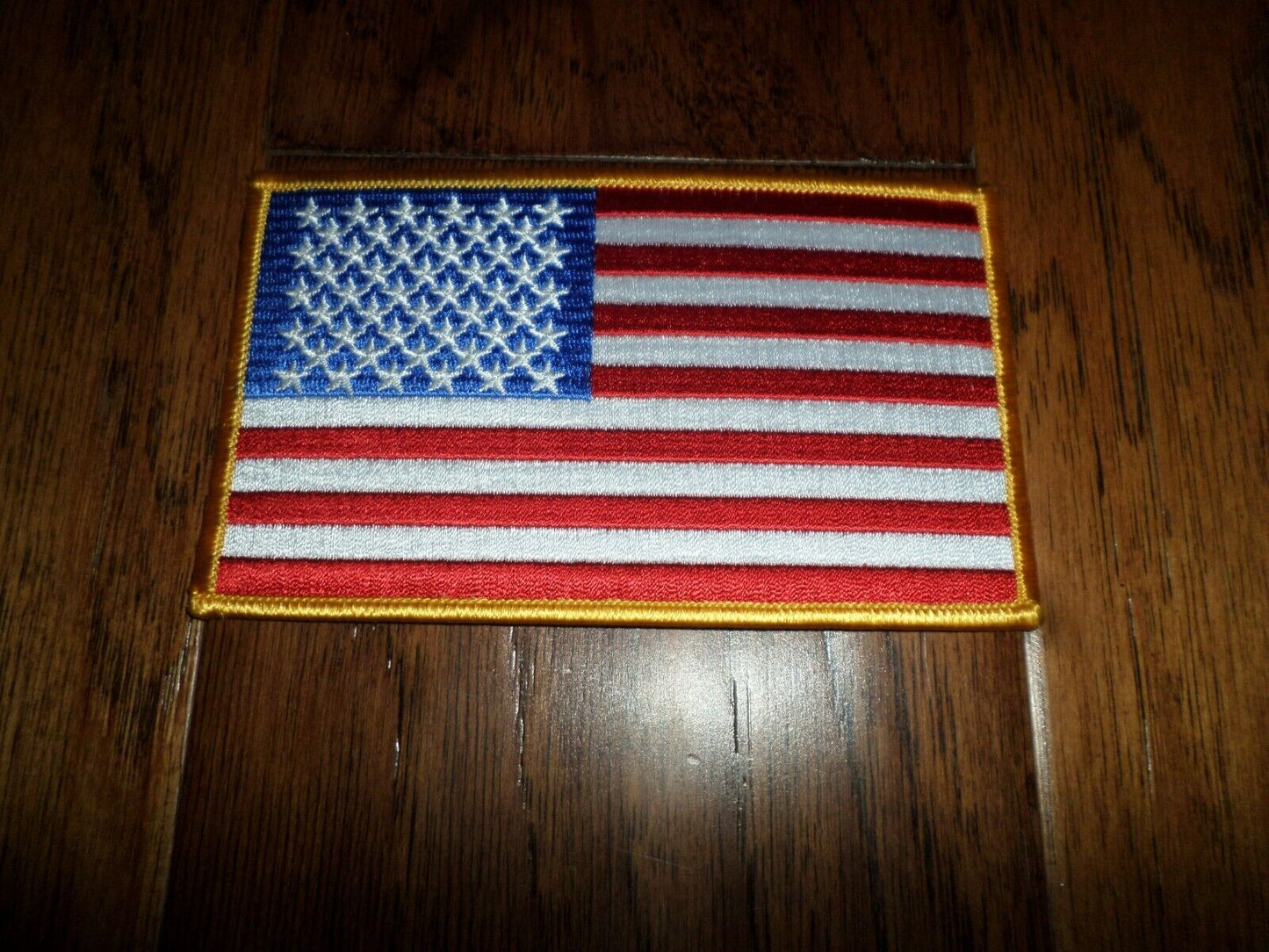 U.S AMERICAN FLAG ARM PATCH 3"X 5" FULL COLOR UNITED STATES EMBROIDERED FLAG