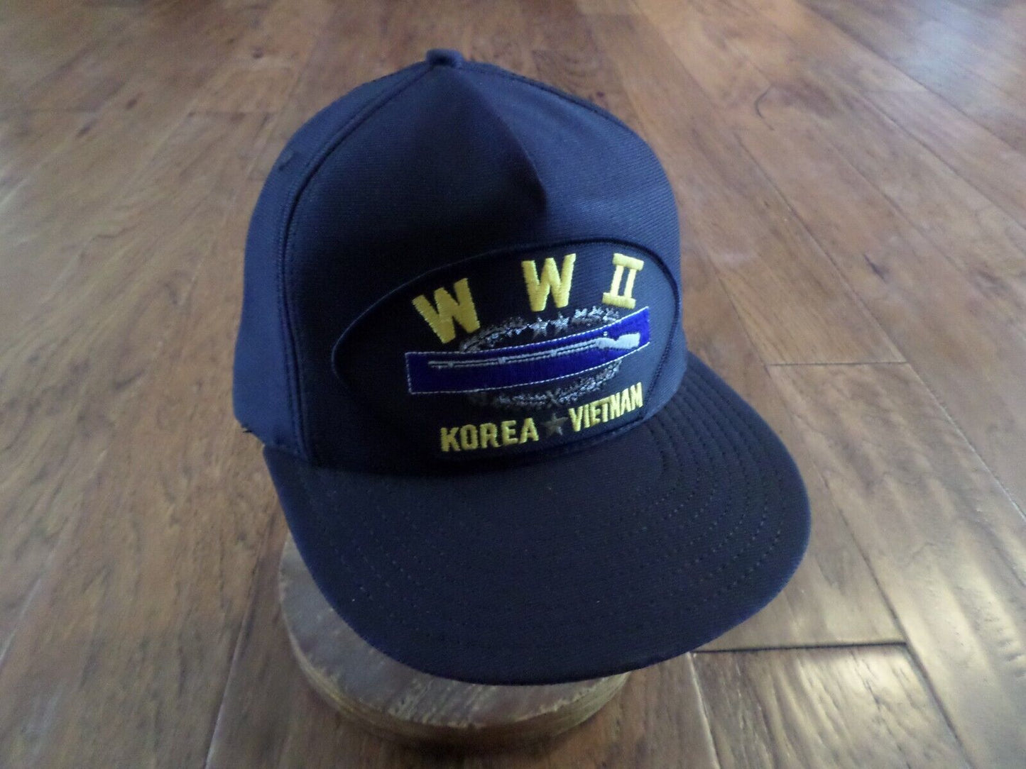 U.S MILITARY COMBAT INFANTRY HAT BASEBALL CAP U.S.A. MADE CIB WWII KOREA VIETNAM