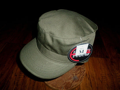 Military Army Style OD Green Combat BDU Hat 100% Cotton BDU Cap