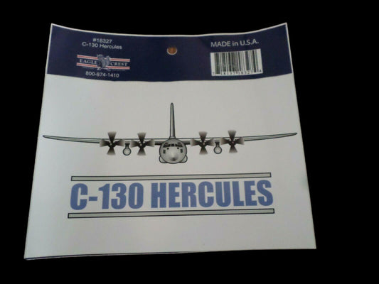 U.S MILITARY AIR FORCE C-130 HERCULES PLANE WINDOW DECAL BUMPER STICKER