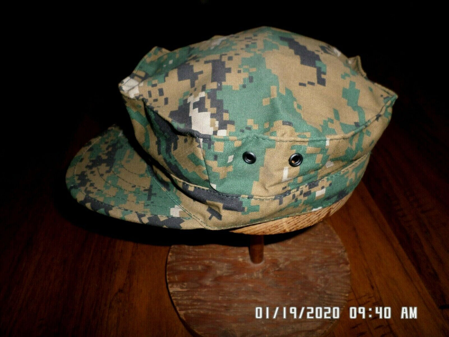 MARINE CORPS STYLE UTILITY HAT U.S.M.C MILITARY WOODLAND DIGITAL CAP