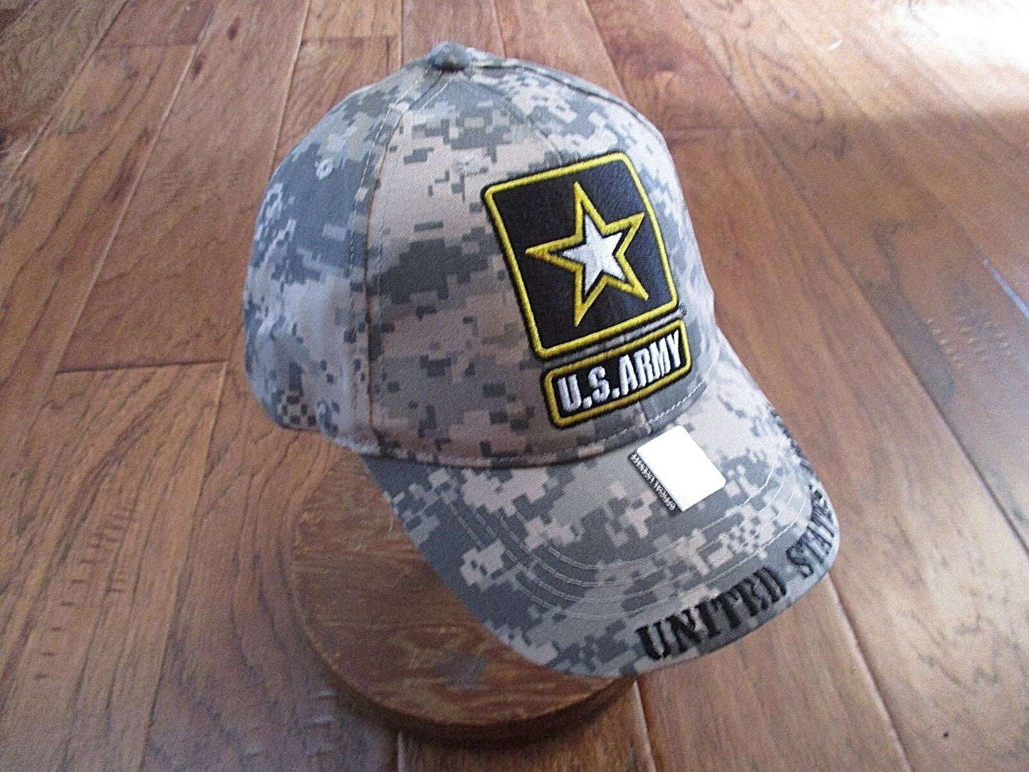 U.S ARMY STAR LOGO CAMOUFLAGE HAT CAP OFFICIAL LICENSED PRODUCT