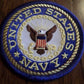 U.S. MILITARY NAVY EMBROIDERED PATCH UNITED STATES NAVY 3" X 3" NEW