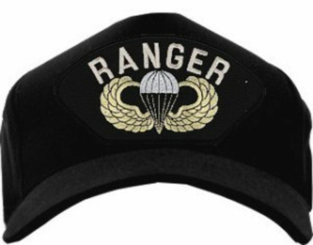 U.S ARMY AIRBORNE RANGER HAT JUMP WINGS U.S MILITARY OFFICIAL BALL CAP USA MADE