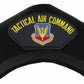 U.S AIR FORCE TAC MILITARY HAT OFFICIAL BALL CAP TACTICAL AIR COMMAND U.S.A MADE