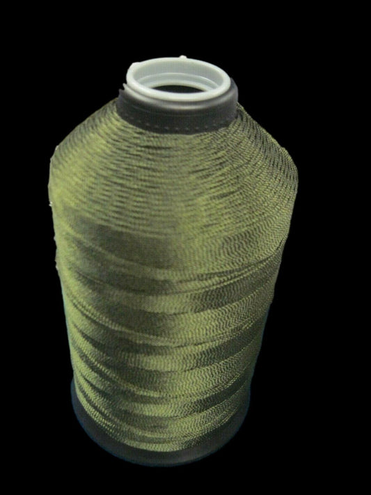 U.S MILITARY SPOOL OD NYLON MACHINE THREAD SOFT FINISH 900 YDS