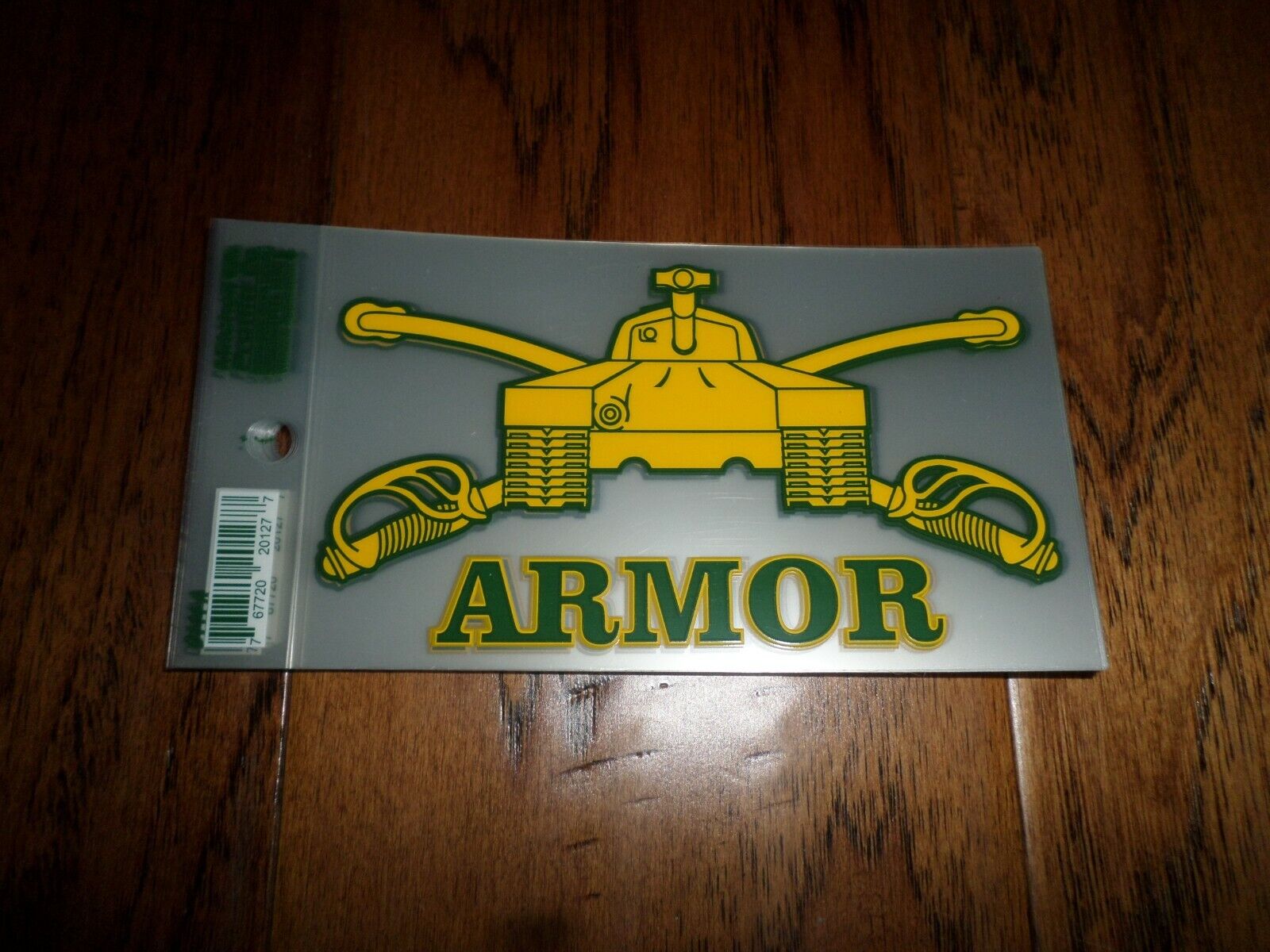 U.S MILITARY ARMY ARMORED WINDOW DECAL BUMPER STICKER U.S ARMOR – Clay ...