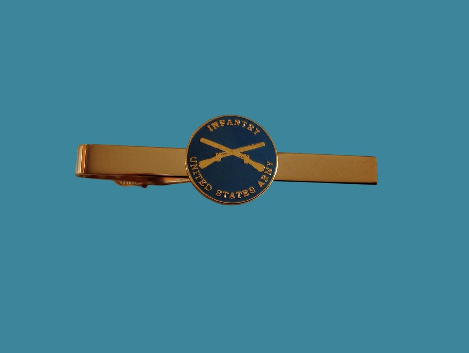 U.S MILITARY U.S ARMY INFANTRY TIE BAR TIE TAC CLIP ON U.S.A MADE â Clay's Military