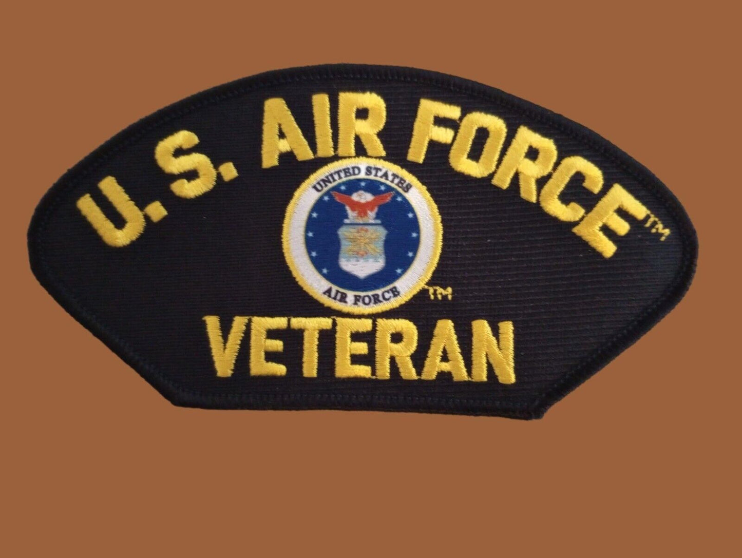 U.S AIR FORCE VETERAN HAT PATCH USA MADE