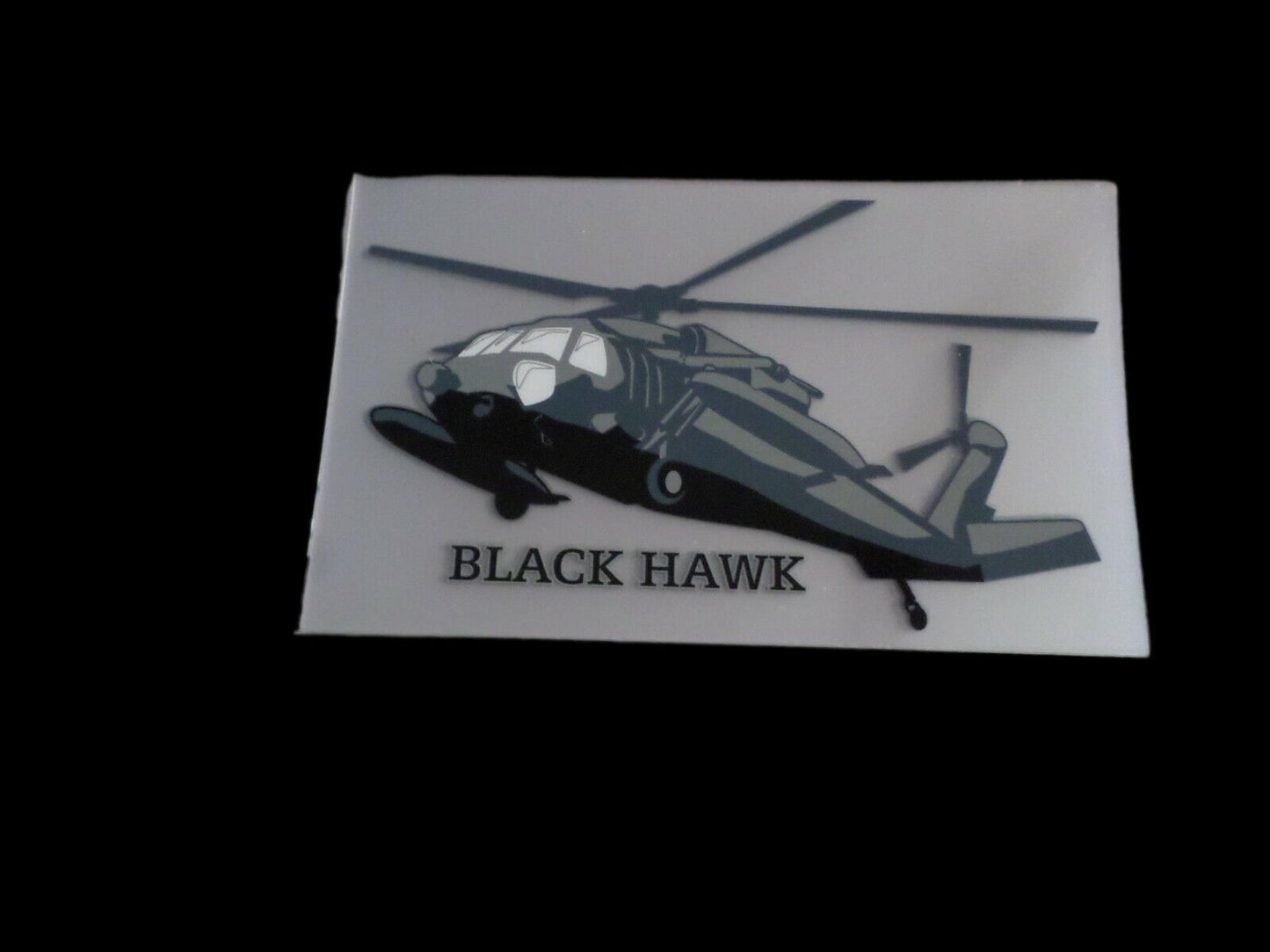 U.S MILITARY ARMY BLACK HAWK ATTACK HELICOPTER WINDOW DECAL BUMPER STICKER