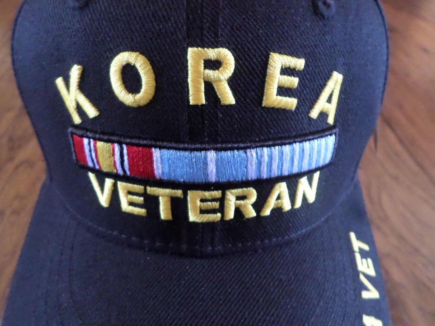 U.S MILITARY KOREA VETERAN HAT DELUXE 3D EMBROIDERED BALL CAP