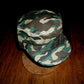 Military Army Style Woodland Camouflage Combat BDU Hat 100% Cotton BDU Cap