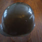 CZECH MILITARY VZ-53 HELMET AND LEATHER LINER WITH CHIN STRAP EARLY VERSION