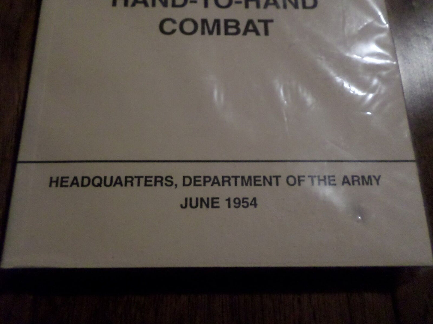 U.S ARMY HAND TO HAND COMBAT BOOK FIGHTING TECHNIQUES HANDBOOK GUIDE