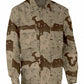 MILITARY ISSUE BDU FATIGUE TACTICAL 4 POCKET SHIRTS DESERT CAMOUFLAGE USA MADE