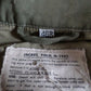 WWII U.S MILITARY M-43 FIELD JACKET M-1943 OD FATIGUE SIZE 46 LARGE REPRODUCTION