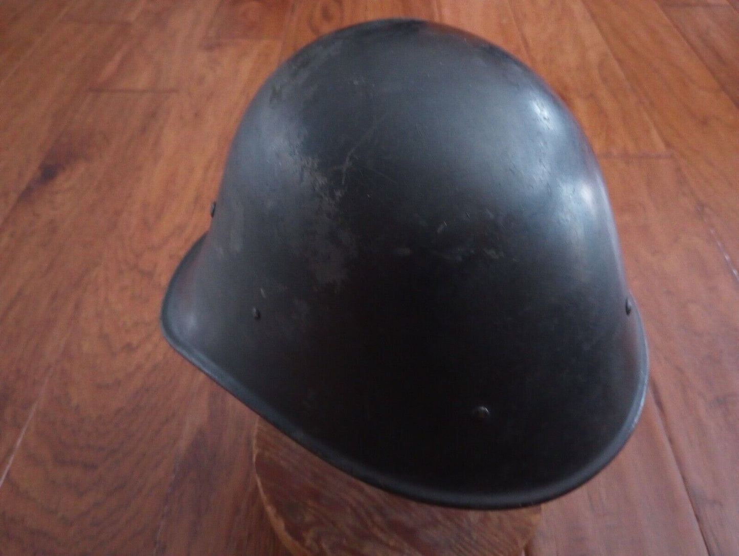 PRE WWII DUTCH POLICE HELMET M34 ORIGINAL MARKED 1440