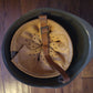 CZECH MILITARY VZ-53 HELMET AND LEATHER LINER WITH CHIN STRAP EARLY VERSION