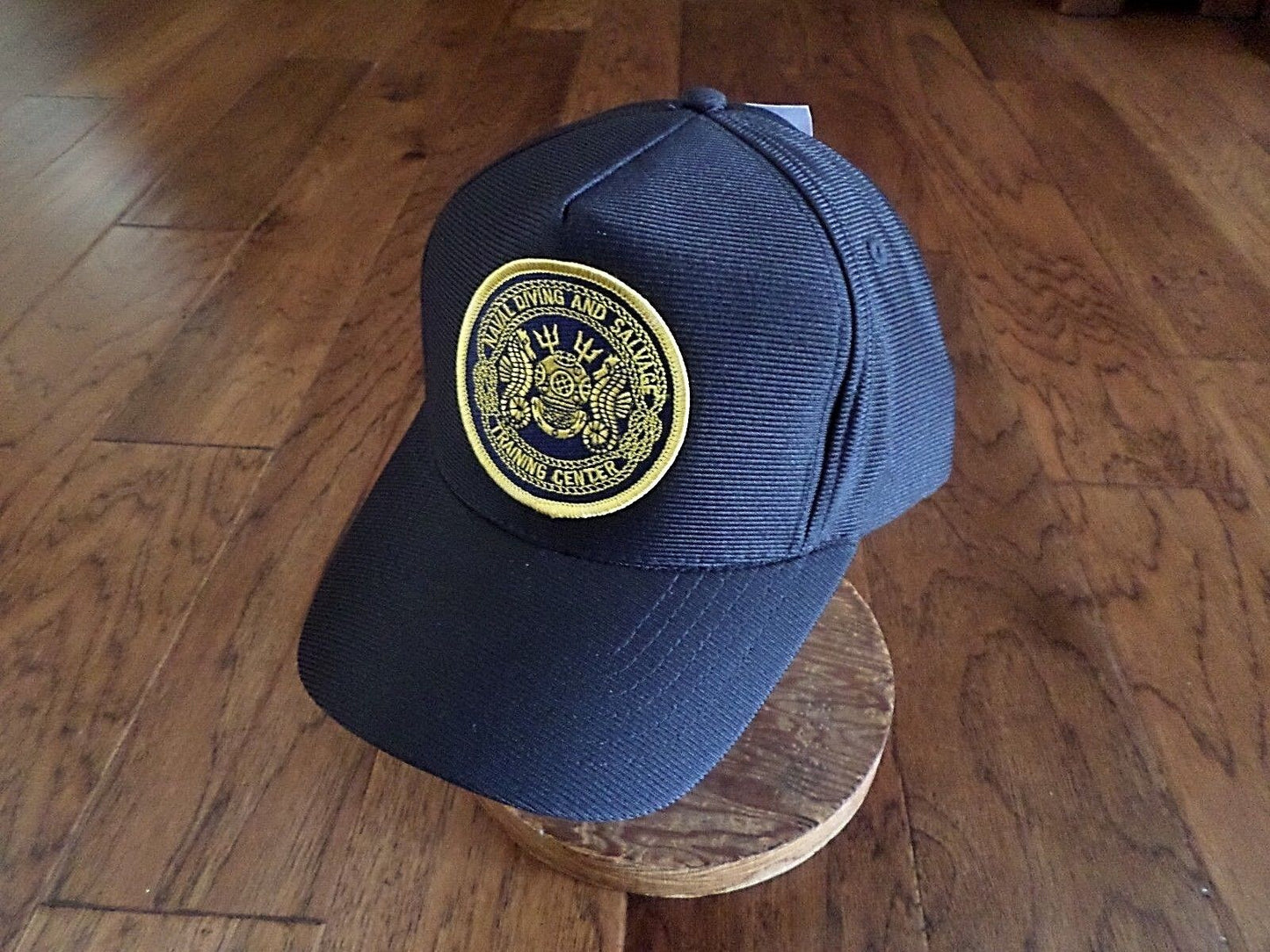 U.S NAVAL DIVING AND SALVAGE TRAINING CENTER HAT OFFICIAL MILITARY BALL CAP USA