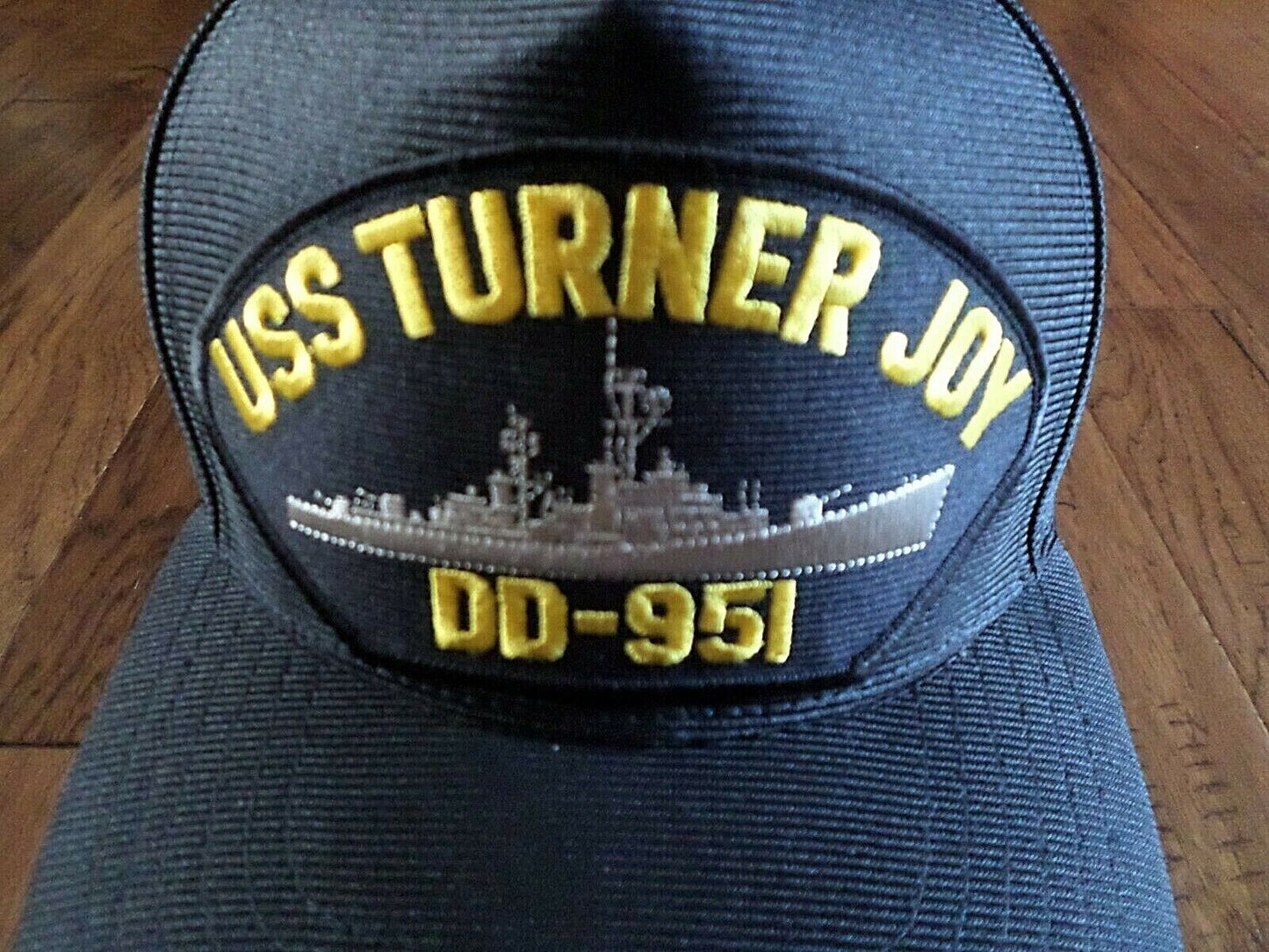 U.S NAVY USS TURNER JOY DD-951 NAVY SHIP HAT U.S MILITARY OFFICIAL CAP USA MADE