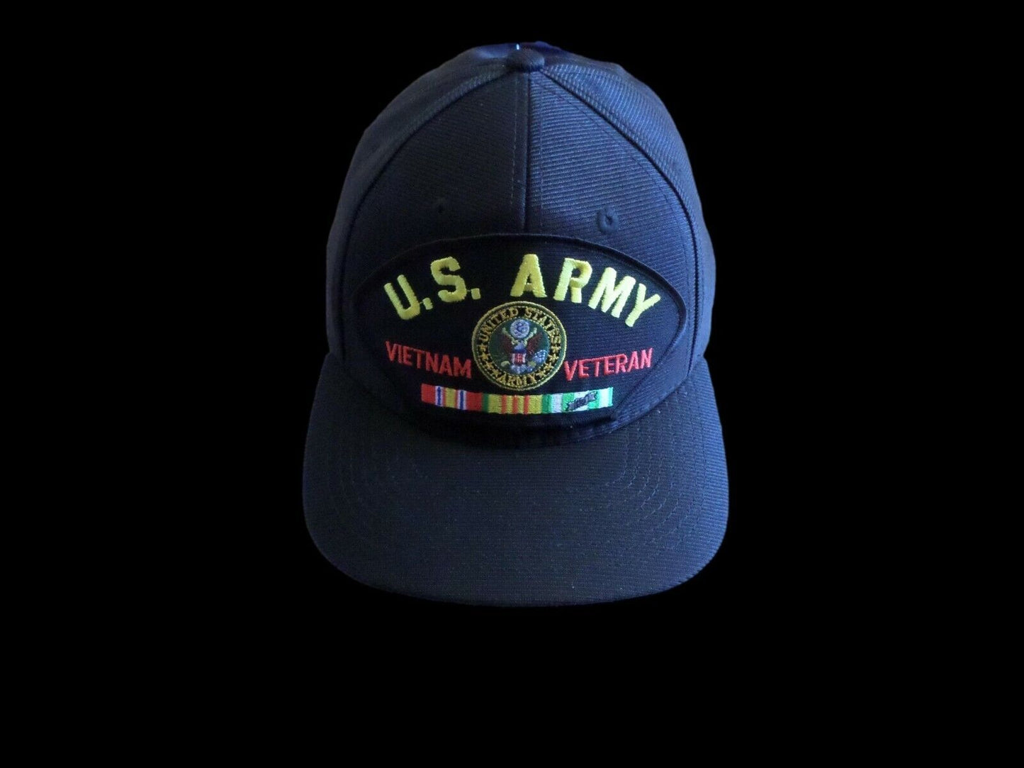 U.S MILITARY ARMY VIETNAM VETERAN HAT OFFICIAL ARMY BALL CAP U.S.A. MADE