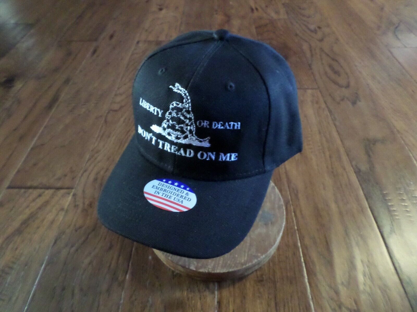 DON'T TREAD ON ME 6 PANEL CAP EMBROIDERED HAT 2nd AMENDMENT