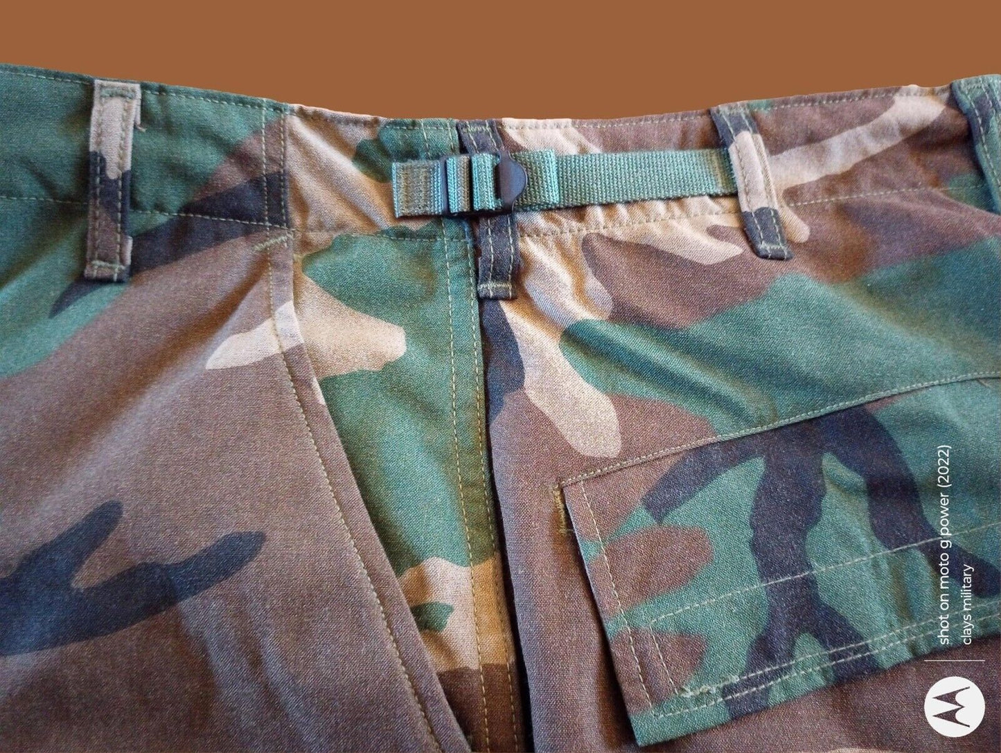 U.S MILITARY AIRCREW COMBAT PANTS WOODLAND CAMOUFLAGE BDU TROUSER CAMOUFLAGE