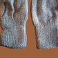 SWISS MILITARY WOOL MITTENS ARMY COLD WEATHER LEATHER PALMS SURPLUS