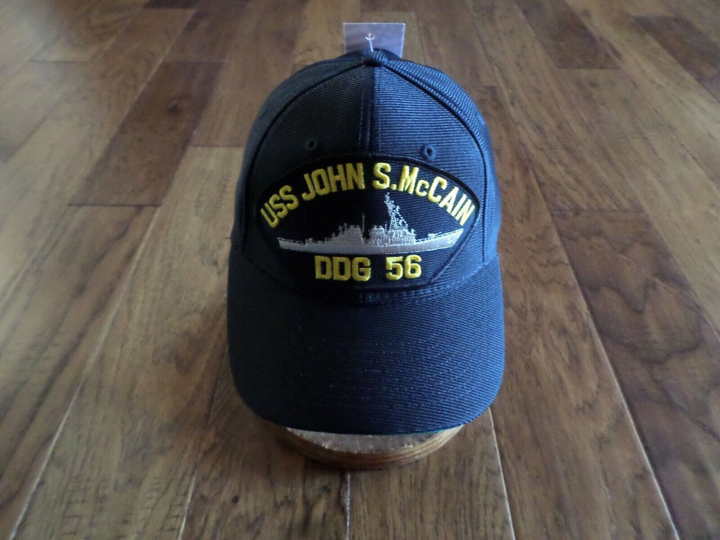 U.S NAVY USS JOHN S McCAIN DDG 56 NAVY SHIP HAT U.S MILITARY OFFICIAL CAP USA