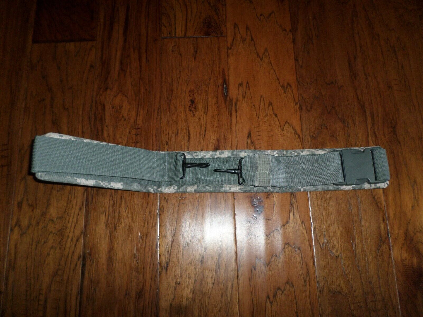 Military Rifle Sling Adjustable Padded Shoulder Luggage Strap USA Made ACU Camo