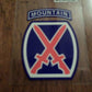 U.S ARMY MILITARY 10TH MOUNTAIN WINDOW DECAL BUMPER STICKER.