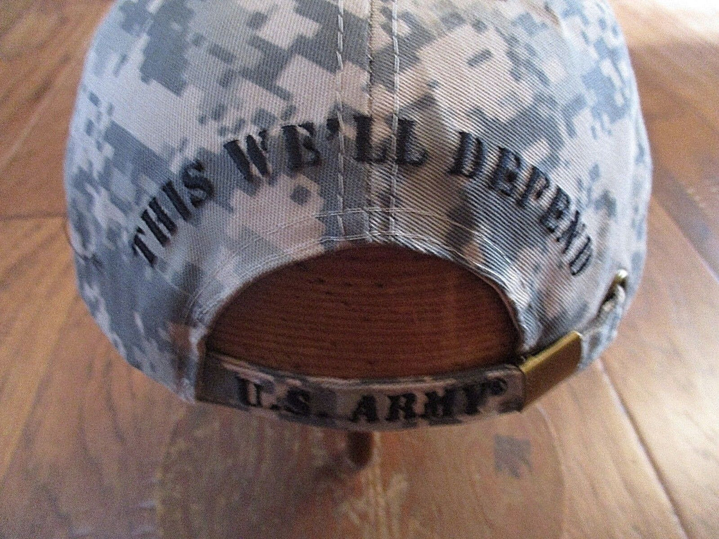 U.S ARMY STAR LOGO CAMOUFLAGE HAT CAP OFFICIAL LICENSED PRODUCT