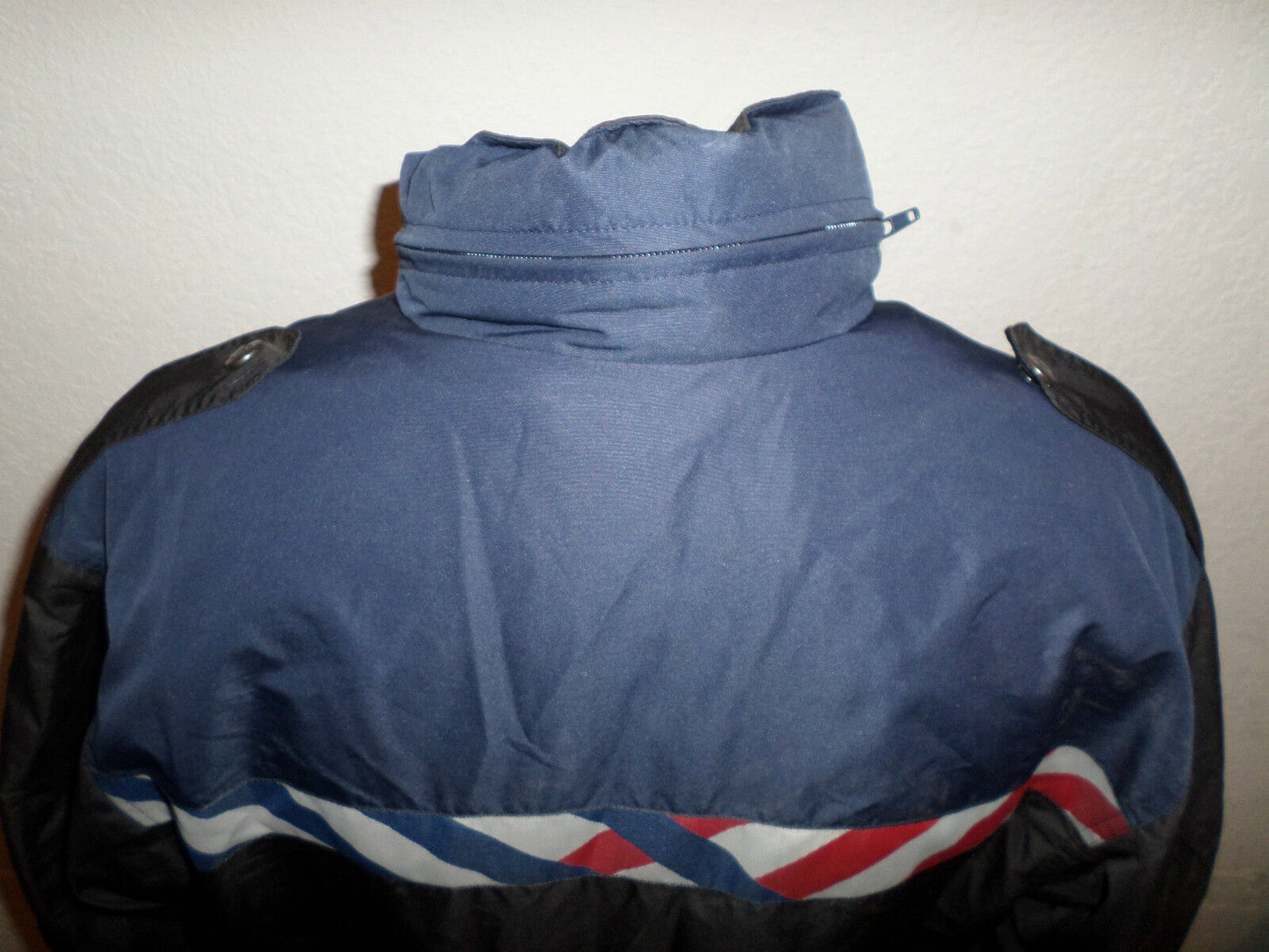 DUTCH POLICE WOMEN'S GORE-TEX COLD WEATHER COAT BLACK WITH BLUE TRIM