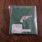 38 REVOLVER PISTOL HAT PIN LAPEL PIN TIE TAC SILVER IN COLOR USA MADE