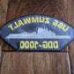 U.S NAVY SHIP HAT PATCH USS ZUMWALT DDG-1000 SHIP PATCH HEAT TRANSFER