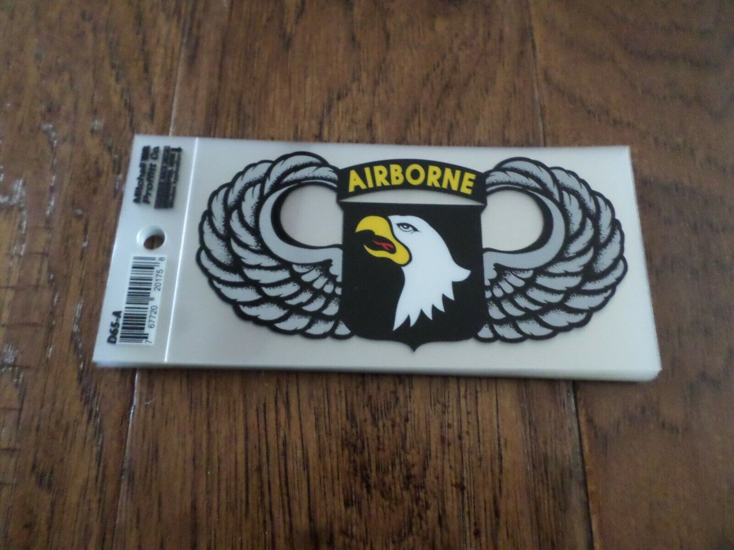 U.S MILITARY ARMY 101ST AIRBORNE WINDOW DECAL STICKER SCREAMING EAGLES