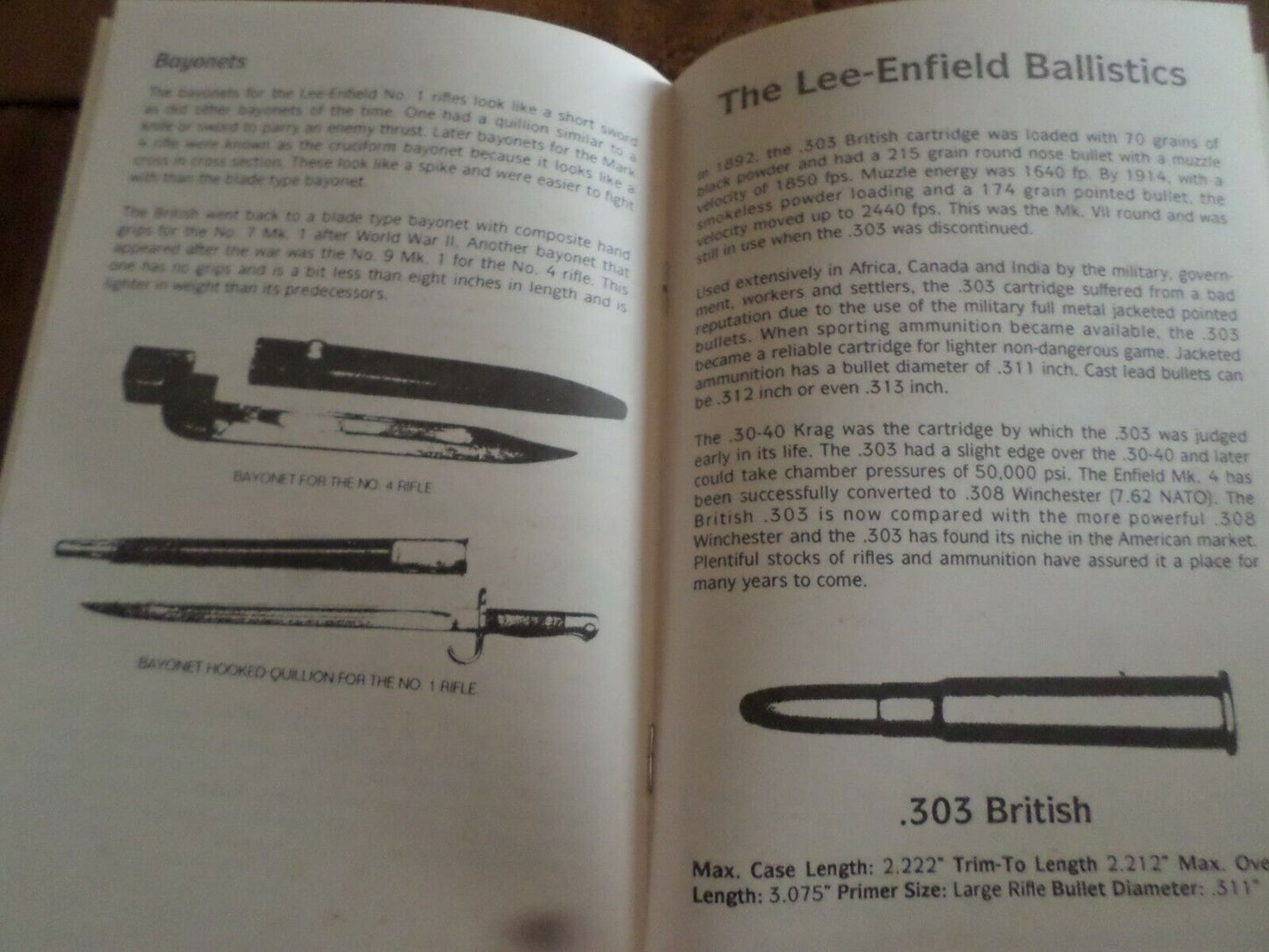 LEE ENFIELD RIFLE MANUAL IDENTIFICATION ASSEMBY CARE CLEANING MAINTENCE