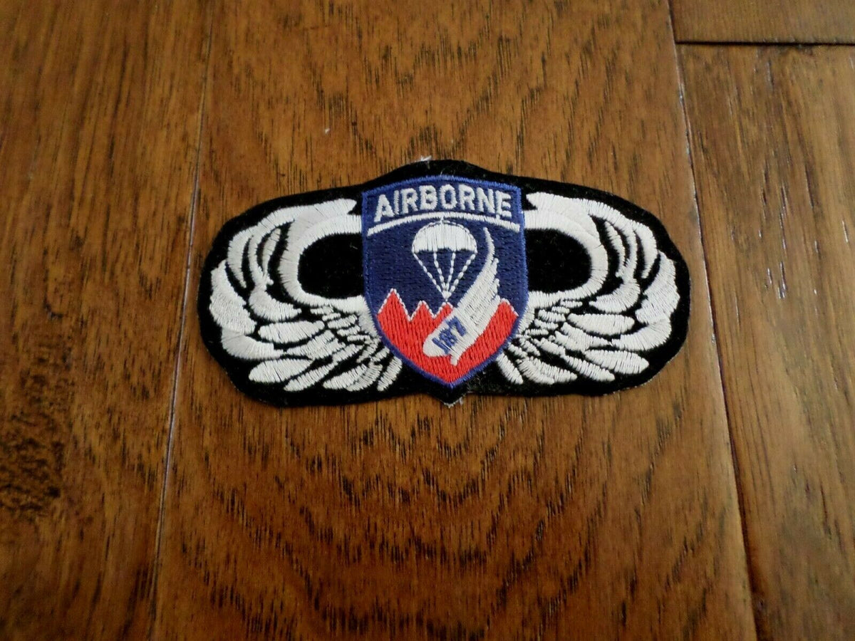 187th Patch 187TH AIRBORNE BRIGADE PATCH JUMP WINGS U.S. MILITARY 4 1/2