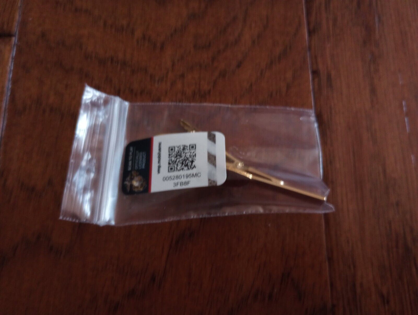 U.S MILITARY 3rd MARINE CORPS TIE BAR OR TIE TAC CLIP ON TYPE USMC INSIGNIA