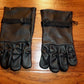 U.S MILITARY STYLE D-3A LEATHER GLOVES COLD WET WEATHER SIZE 4 MEDIUM W/LINER