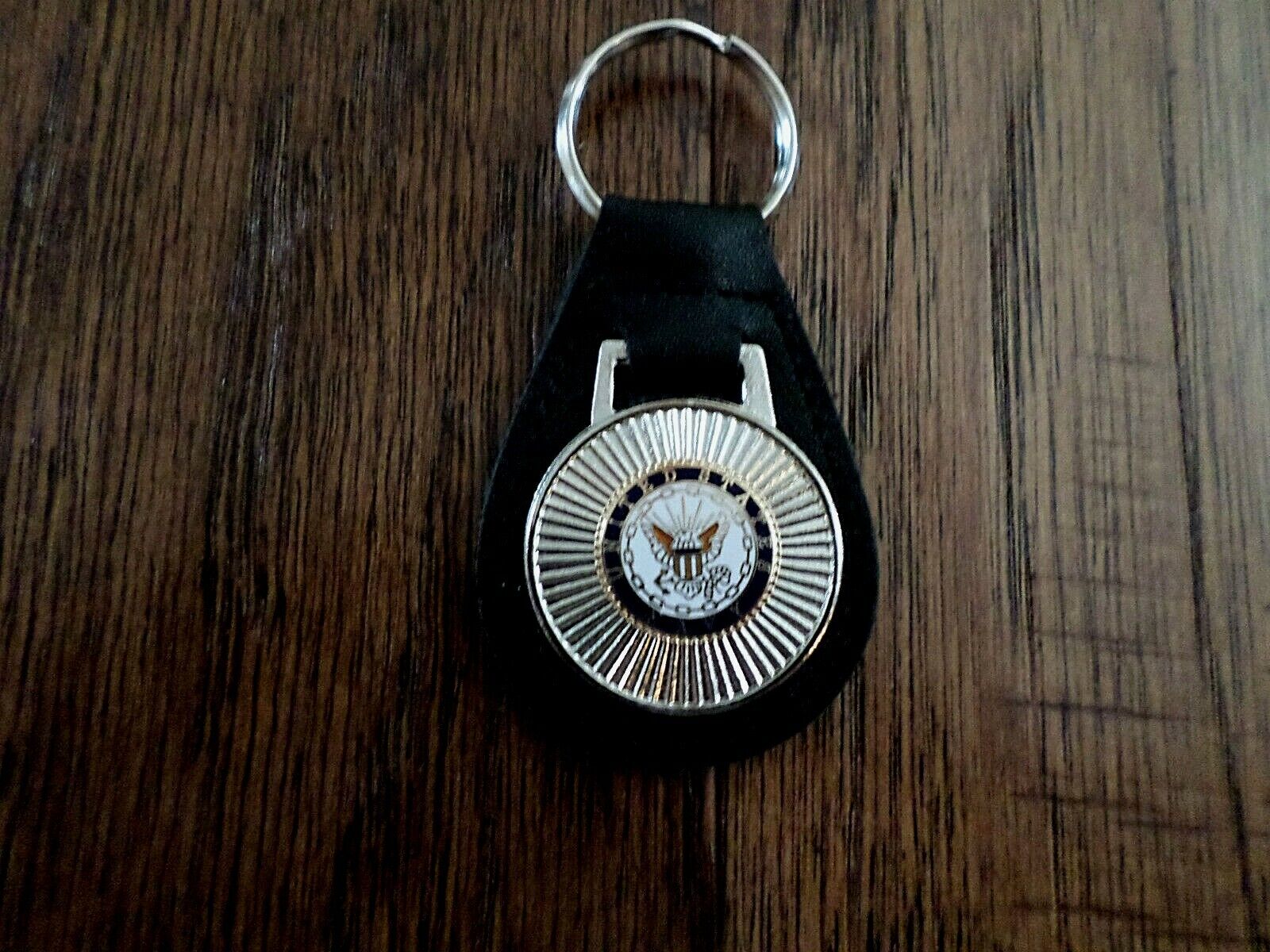 U.S MILITARY NAVY LEATHER KEY RING KEY CHAIN – Clay's Military